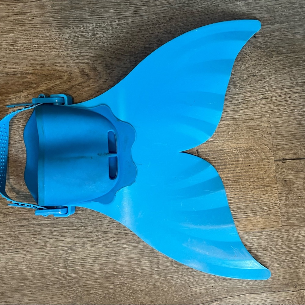 Blue Mermaid tail with monofin
